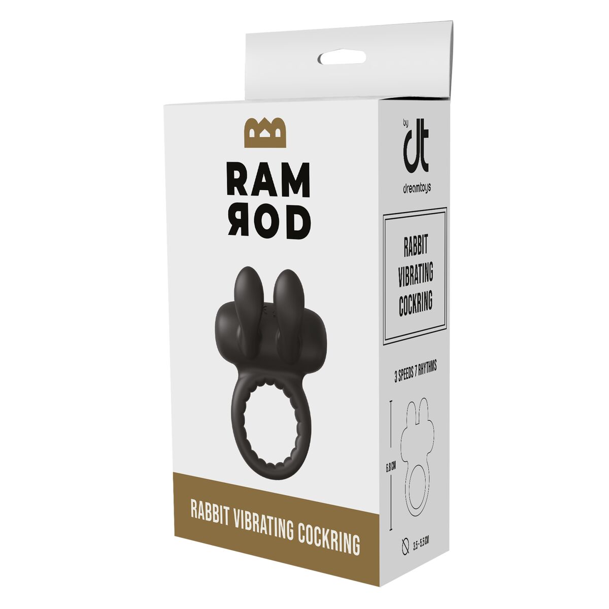 Pachet Inel Penis Dream Toys Ramrod Negru